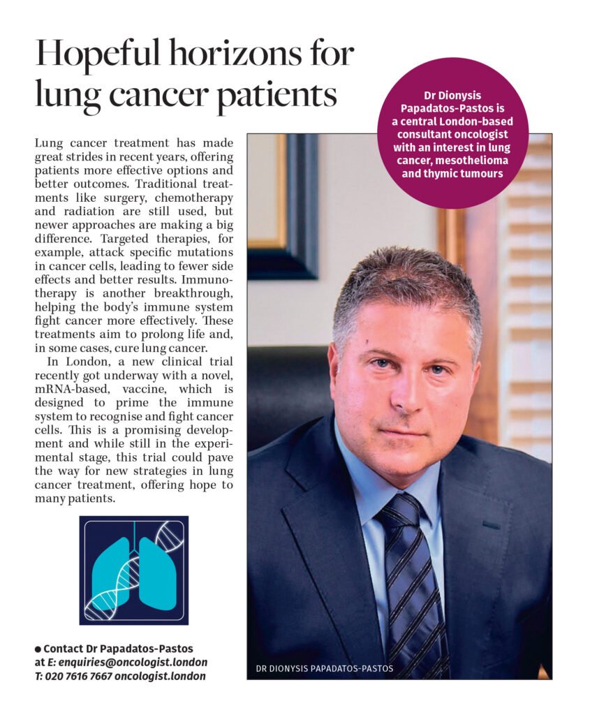 Dr Papadatos-Pastos in the Evening Standard (10 September 2024)